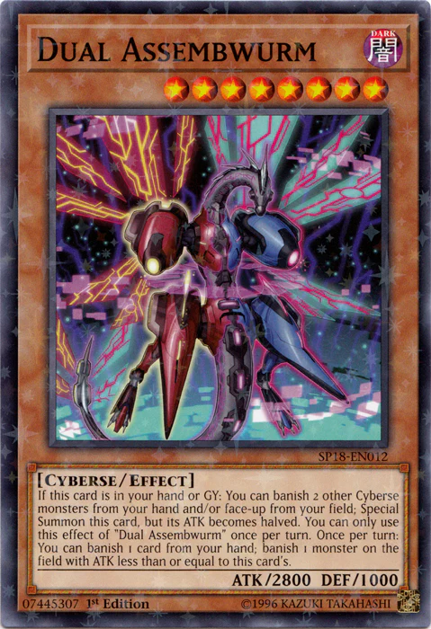 Dual Assembwurm [SP18-EN012] Starfoil Rare