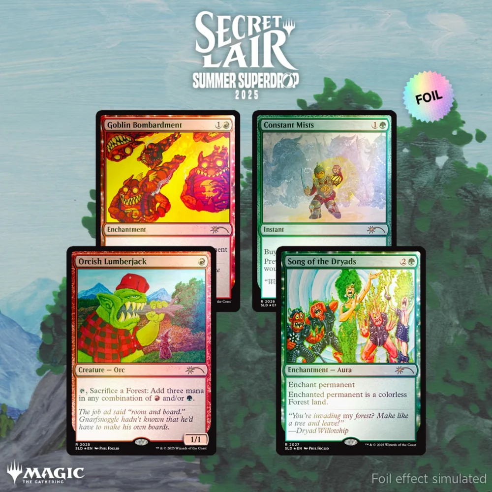 Secret Lair x Artist Series: Phil Foglio Foil Edition